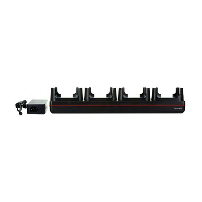 Docking Station Honeywell CT40-CB-UVN-2, 4 vende, për CT40, CT40 XP, CT45, CT45 XP - Zezë/Kuqe