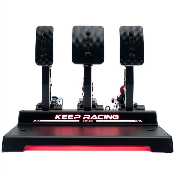 Aksesorë për Pedale Simagic Sim Ray-Heel Stop / Mbështetëse për Thembër / Për P1000 & P1000i / RGB / S438 - Zezë - 3