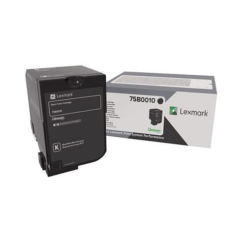 Toner Lexmark 75B0010, 13 000 faqe, për CS727de, CS728de, CX727de - Zezë