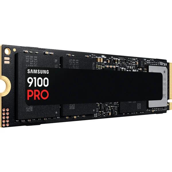 SSD e Brendshme Samsung 9100 PRO, 1TB, M.2 2280, PCIe 5.0 x4 NVMe, 14,700MB/s Read, 13,300MB/s Write - 2
