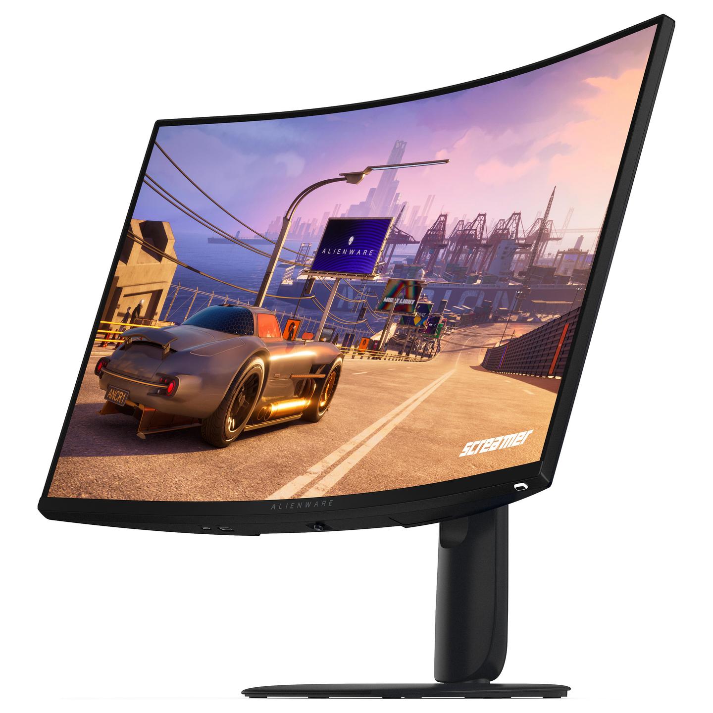 Monitor Gaming Alienware AW3226DM / 31.5″ / QHD VA Curved / 240 Hz / 1 ms / DP 1.4 + HDMI 2.1 + USB-C - Zezë - 8