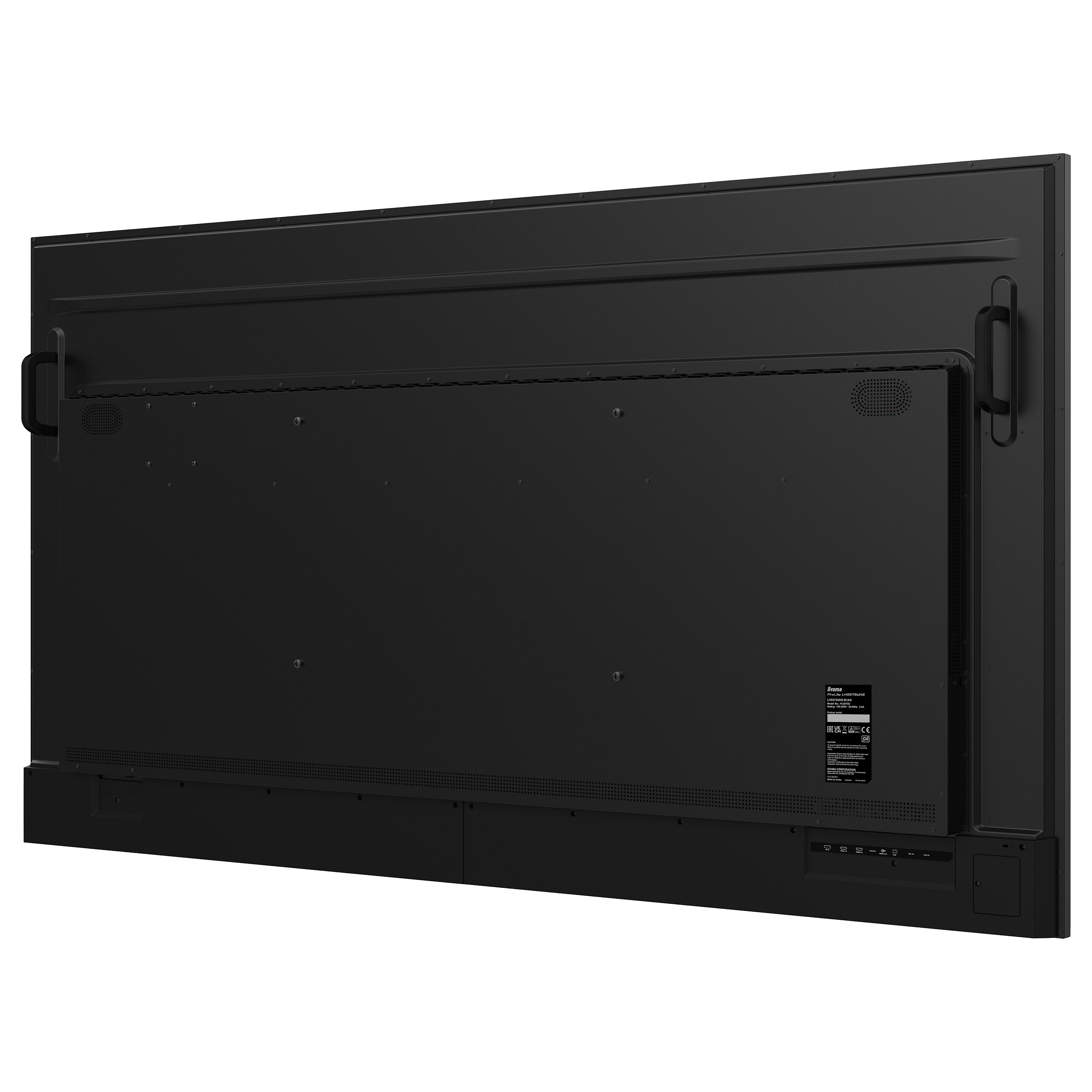 Ekran Prezantues IIYAMA ProLite LH8665UHSB-B1 / 86″ / 4K UHD IPS LED / 60 Hz / 8ms / HDMI + DP + USB - Zezë - 14