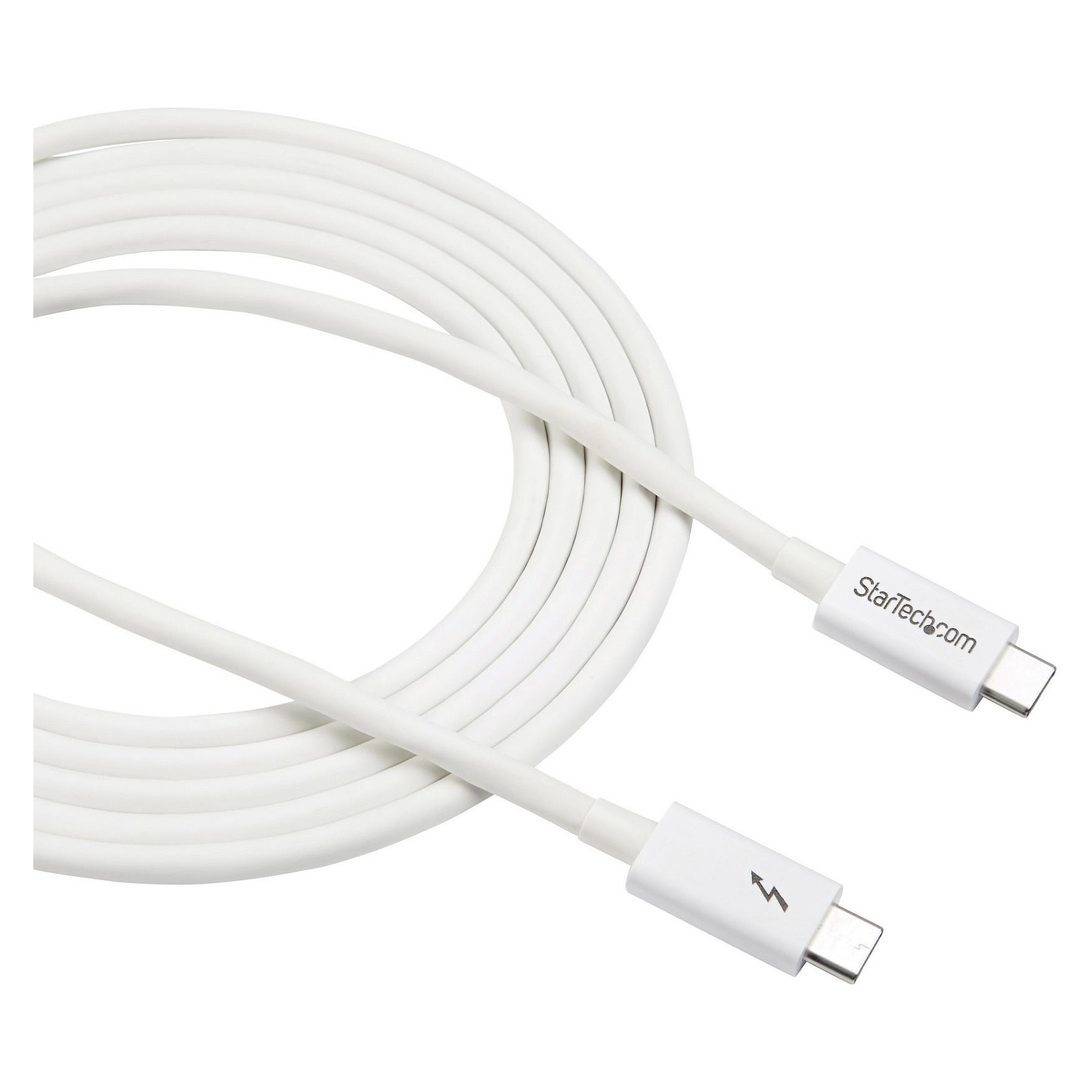 Kabllo Thunderbolt 3 / 20 Gbit/s / 2 m – Bardhë - 5
