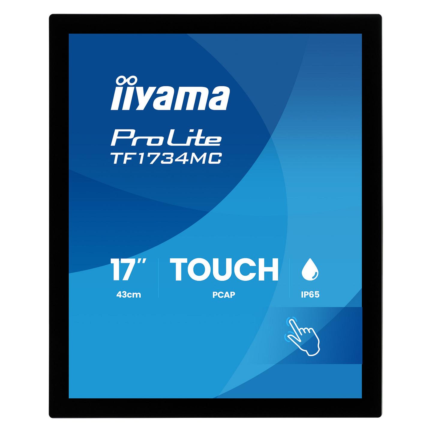 Monitor Touch iiyama ProLite TF1734MC-B8X, 17", 1280 × 1024, TN, PCAP Touch - Zezë - 4