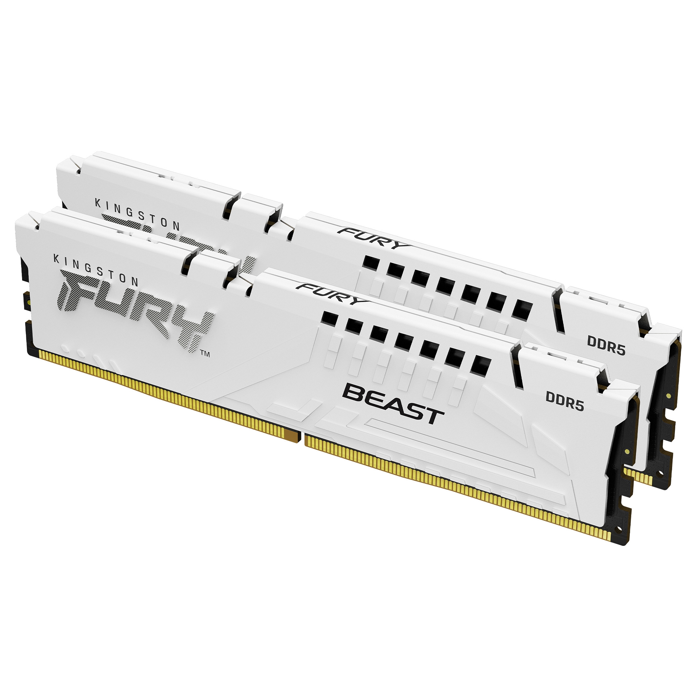 DDR5 RAM Kingston FURY Beast 64GB (2x32GB) 6000MT/s CL30 DIMM Kit / AMD EXPO – Bardhë - 1