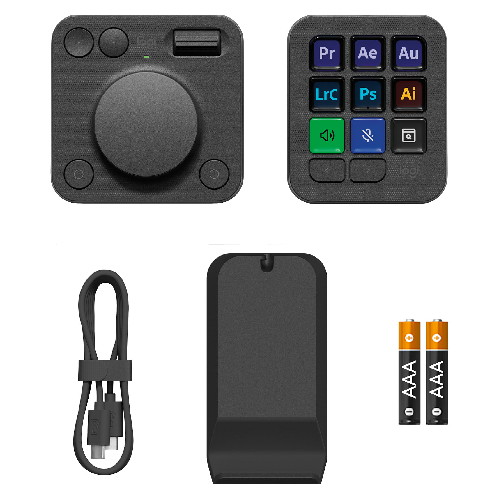 Aksesorë për Konzola Logitech MX Creative Console – Zezë - 4