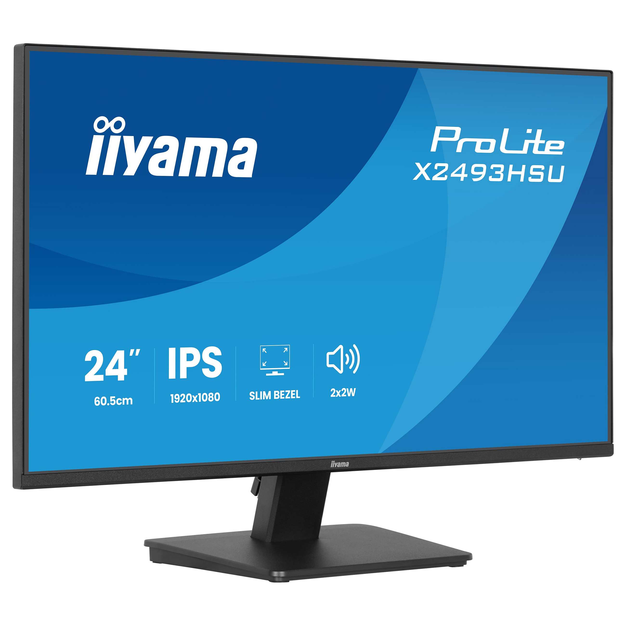 Monitor iiyama ProLite X2493HSU-B1 / 24"/ Full HD IPS LED / 120Hz / 1ms / HDMI+DP - Zezë - 4