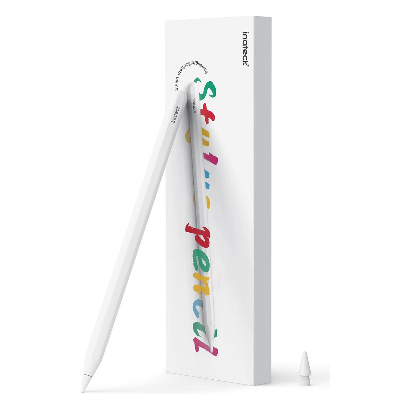 Aksesorë për tablet Inateck Stylus Pen – iPad Pro/Mini (6–10) – Bardhë - 1