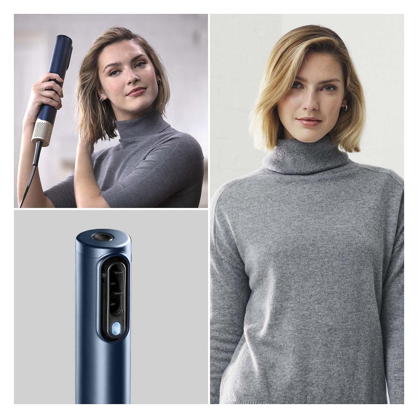 Stilues për flokë BaByliss Air Power Air Wand AS6550E / 3-në-1 / Digital Motor / Ceramic / Ionic / 1600 W - Blu  - 8
