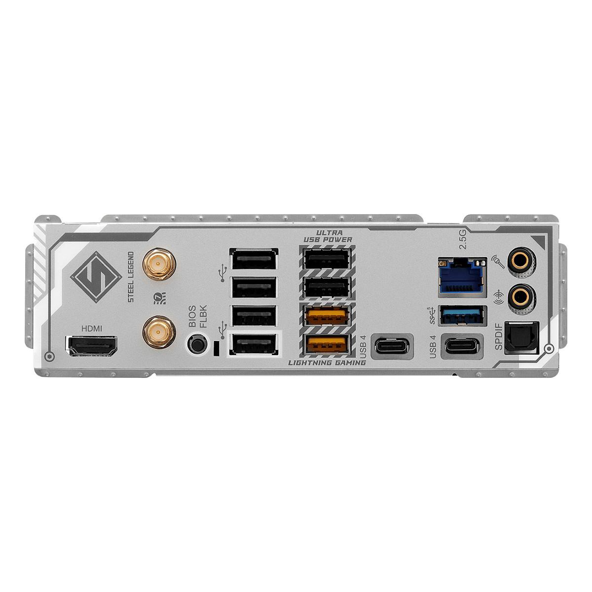 Pllakë Amë ASRock X870 Steel Legend WiFi / AMD AM5 / DDR5 / ATX / Wi-Fi 7 / 2.5GbE LAN - 6