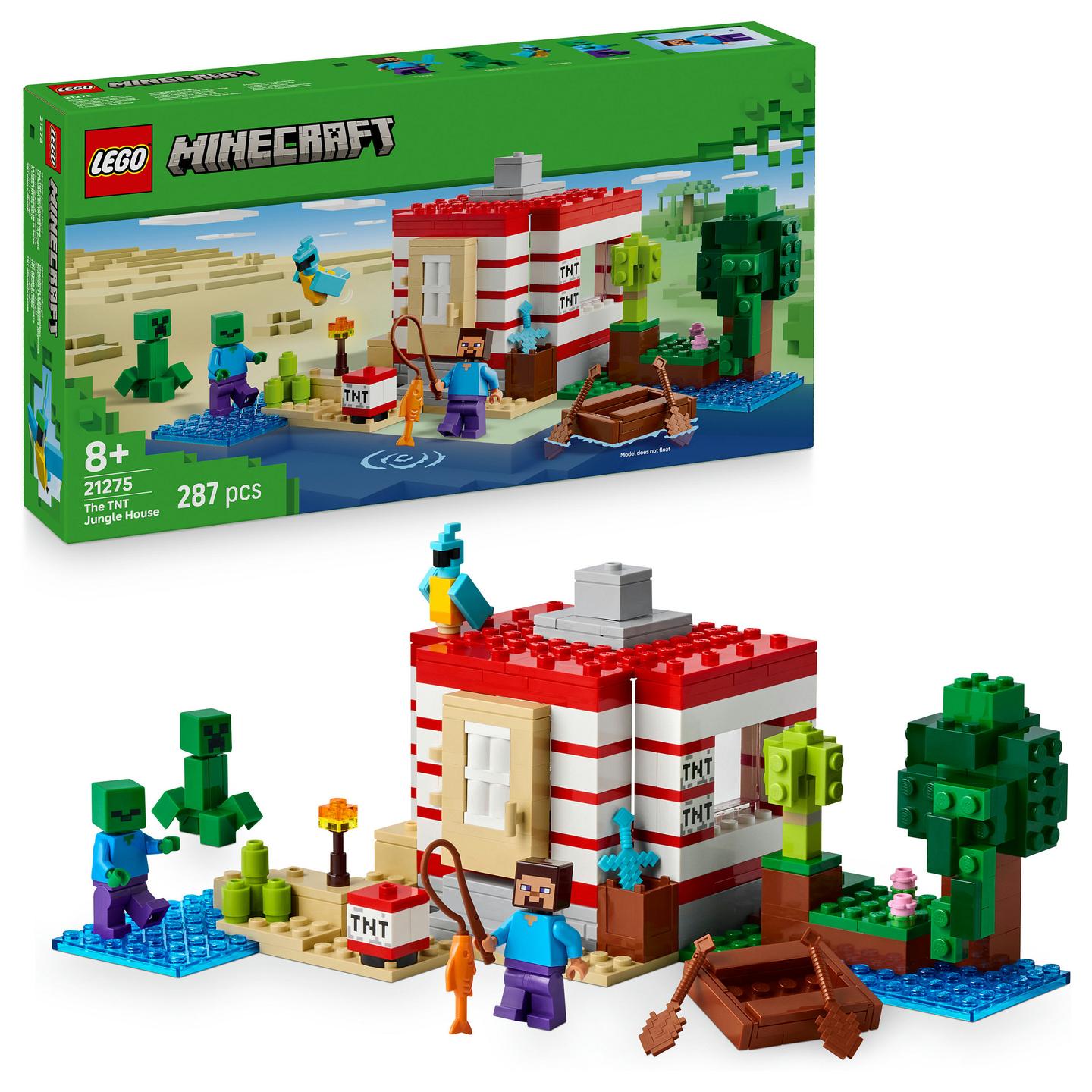 LEGO Minecraft The TNT Jungle House - 9