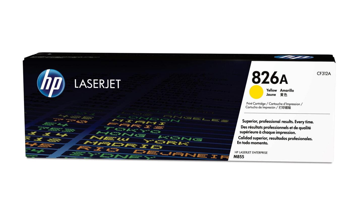 Toner HP 826A / CF312A / 31.500 faqe – Verdhë - 1