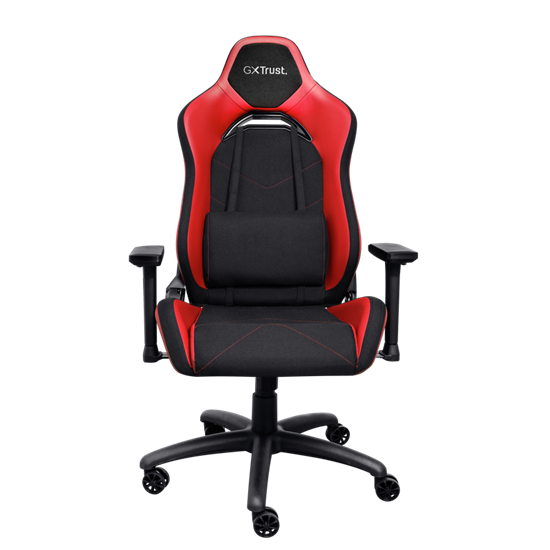 Karrige Gaming Trust GXT 714R Ruya / Tilt-Lock / 155-195cm / 3D Armrests / 150kg – Kuqe/Zezë