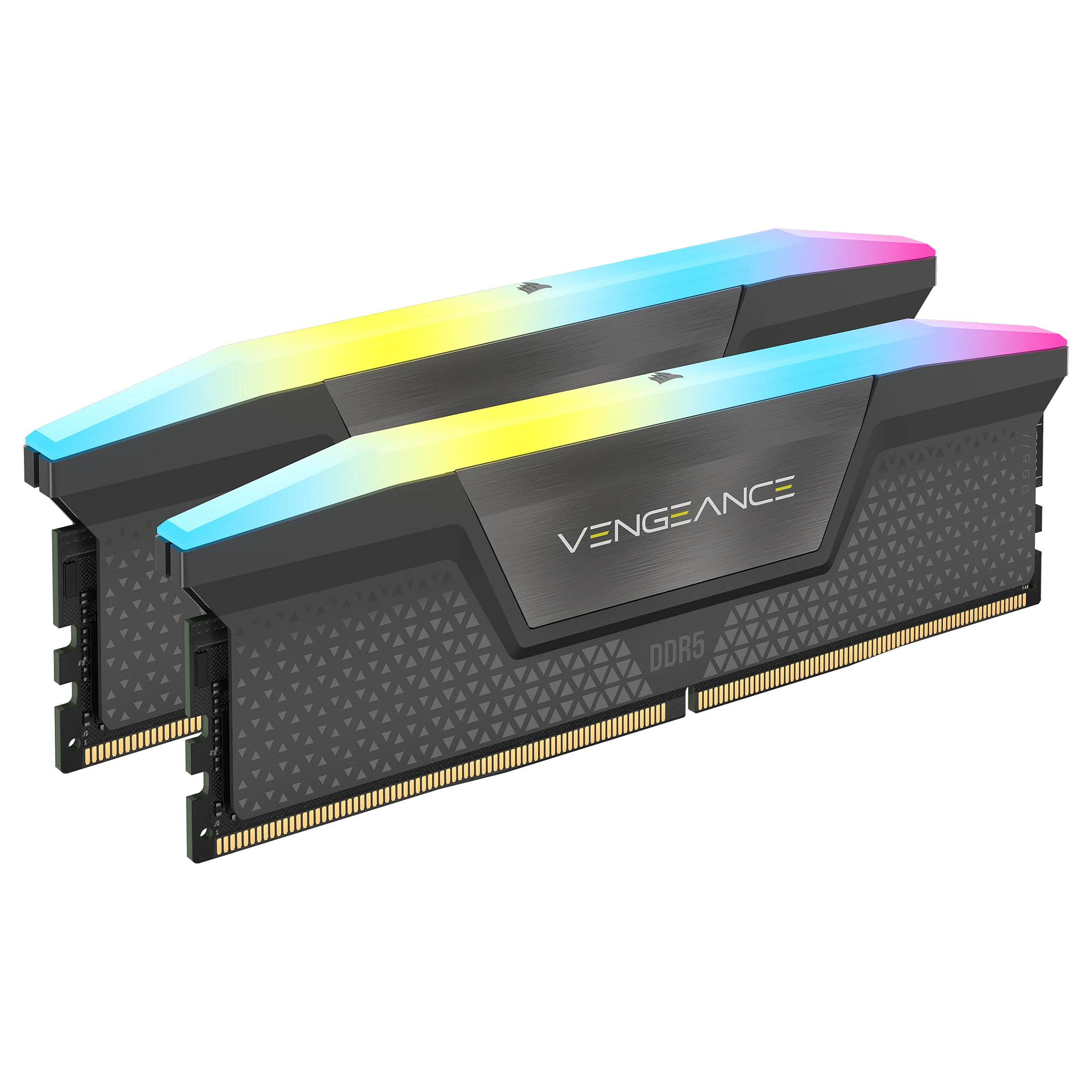 RAM Memorie DDR5 Corsair Vengeance RGB / 32GB / DIMM / 6400MHz / CL32 / 288-pin - Zezë - 1