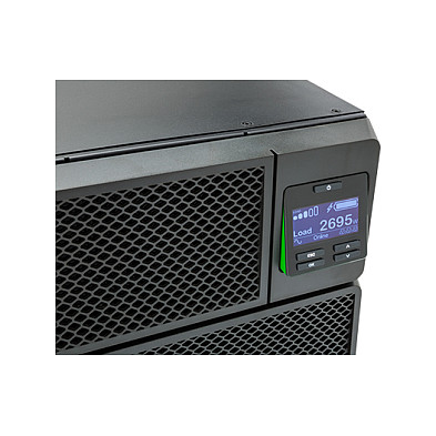 APC Smart-UPS SRT8KRMXLI – 8000VA / 8000W Online Double Conversion UPS Rack 6U, 230V, Pure Sine Wave - 12