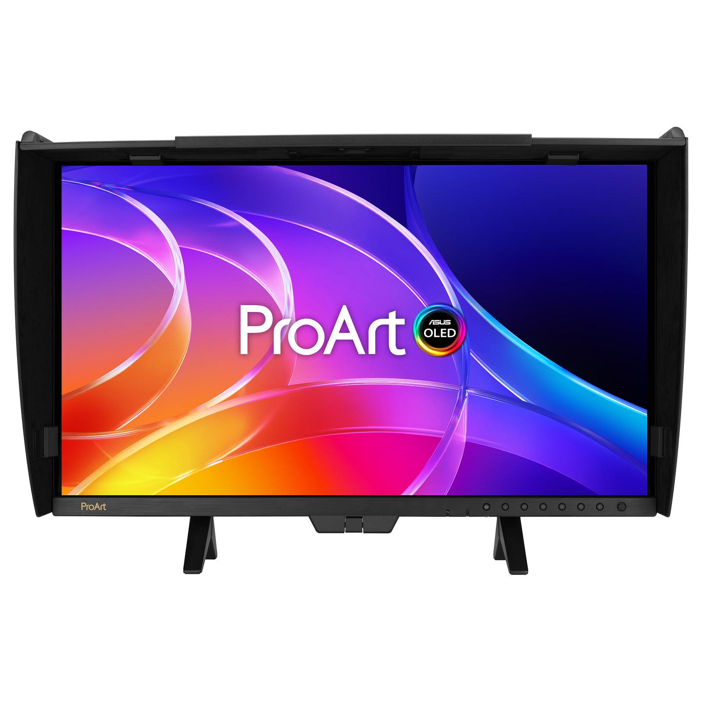 Monitor ASUS ProArt Display OLED PA32USD / 31.5″ / 4K UHD OLED / 240 Hz / 0.1 ms / Thunderbolt 4 + HDMI + DP + 12G‑SDI - Zezë - 9
