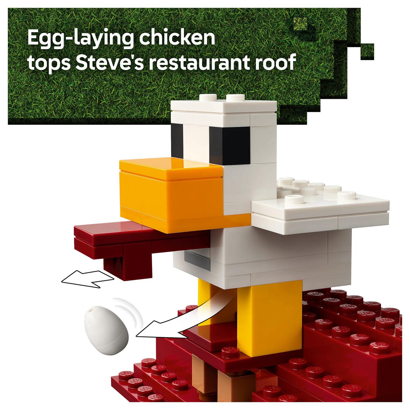 LEGO Minecraft The Ghast Balloon Village Attack - 27