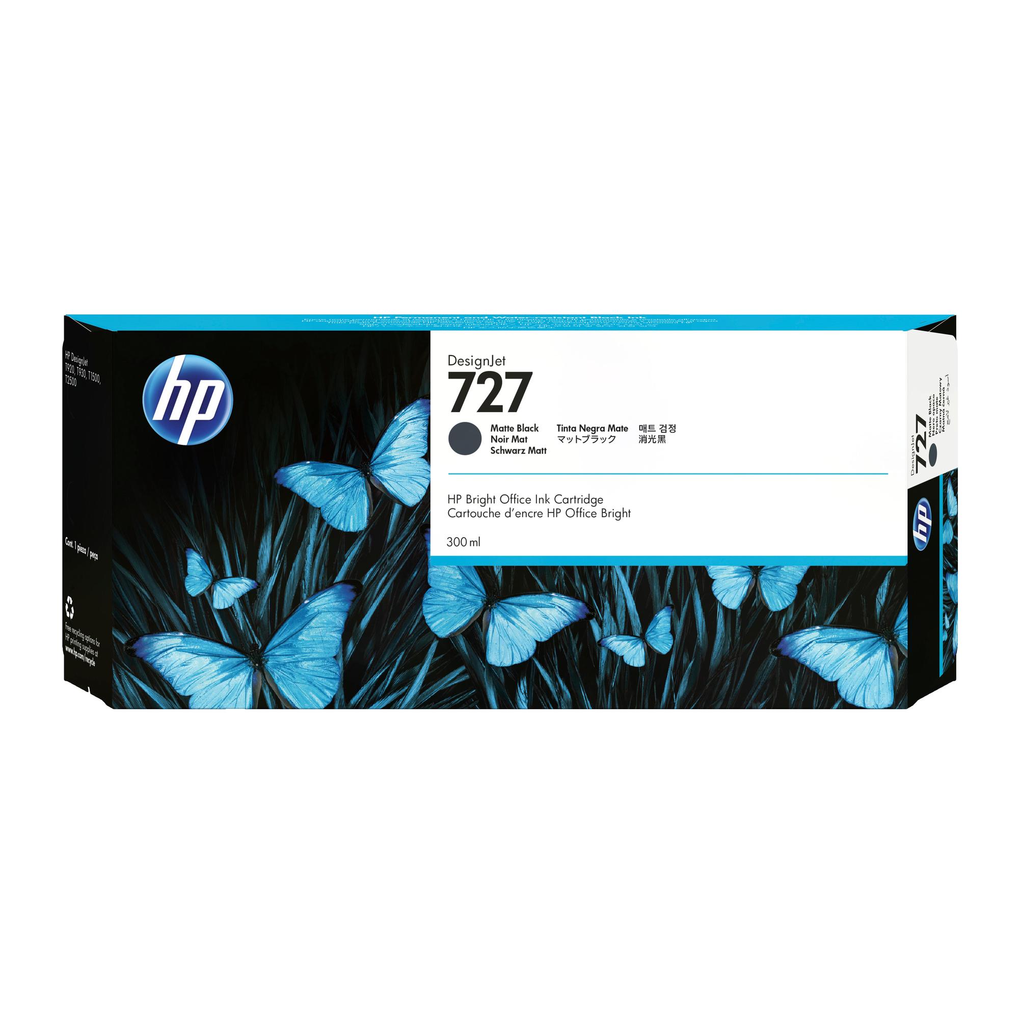 INK HP 727 / C1Q12A / 300 ml / XXL - Zezë Matte