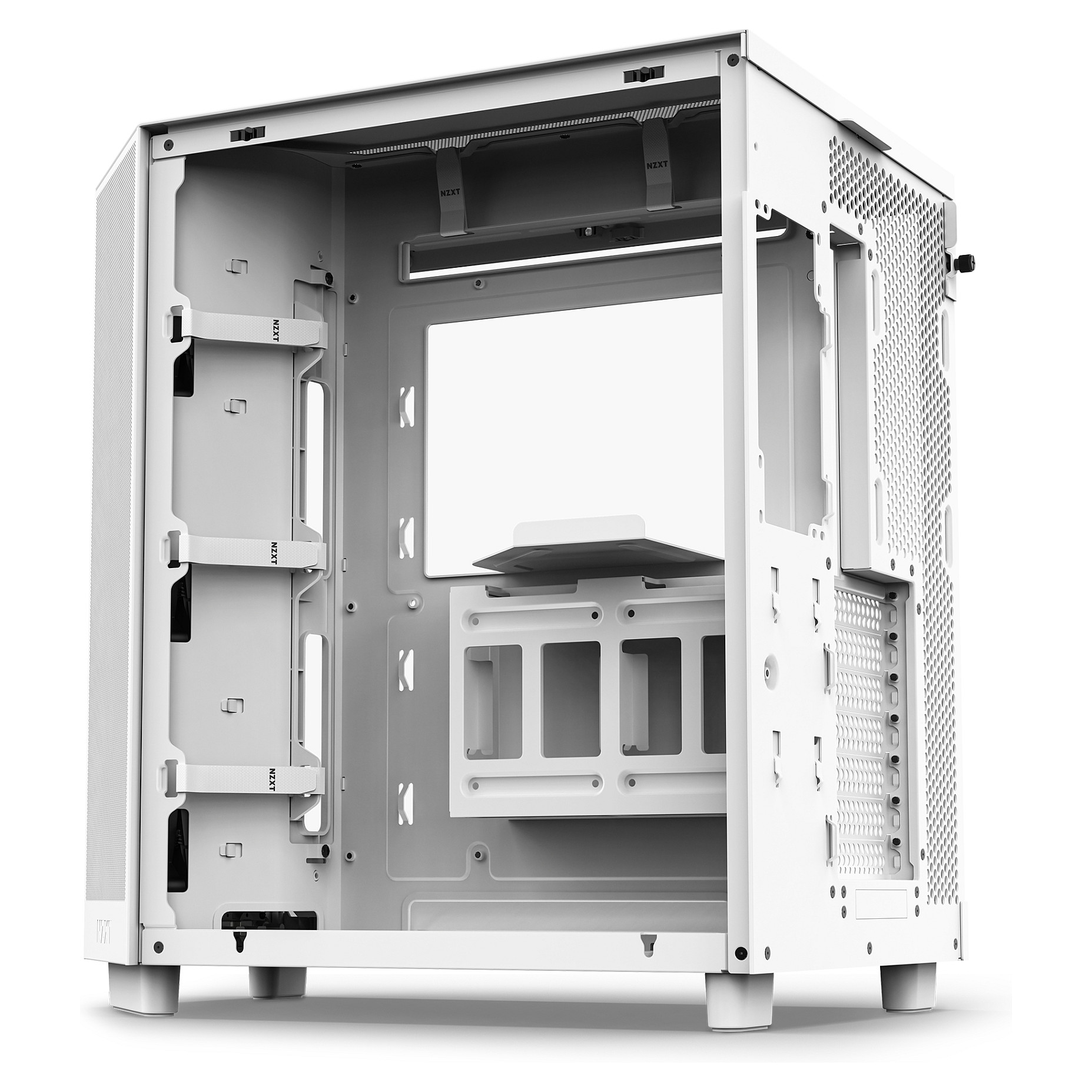 Kasë NZXT H6 Flow CC-H61FW-01 - Bardhë - 8