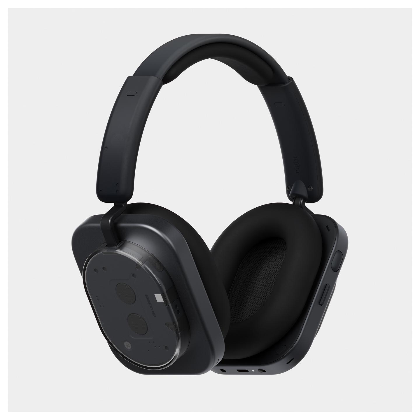 Kufje pa kabllo Nothing Headphone (1) / Over-Ear / Bluetooth 5.3 / 40mm / 20-40000Hz / ANC / LDAC / 4 Mikrofona - Zezë - 7