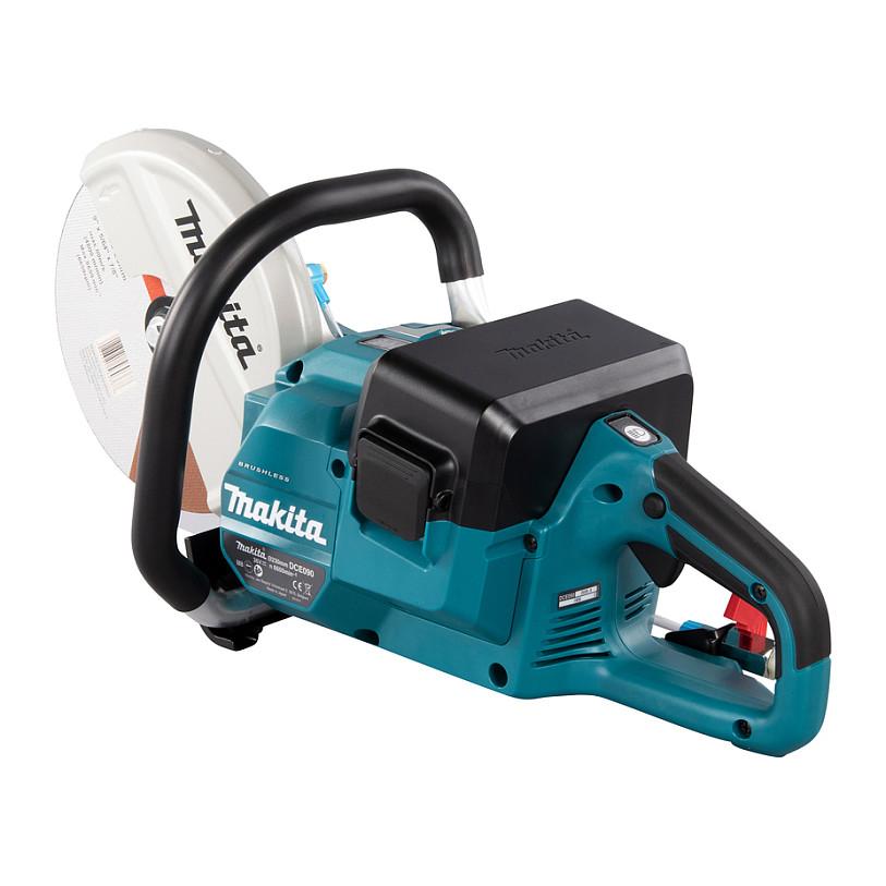 Prerëse me Bateri Makita DCE090ZX1, 36V, 6600rpm, Disk 230mm, Prerje 88mm - Blu/Zezë - 3