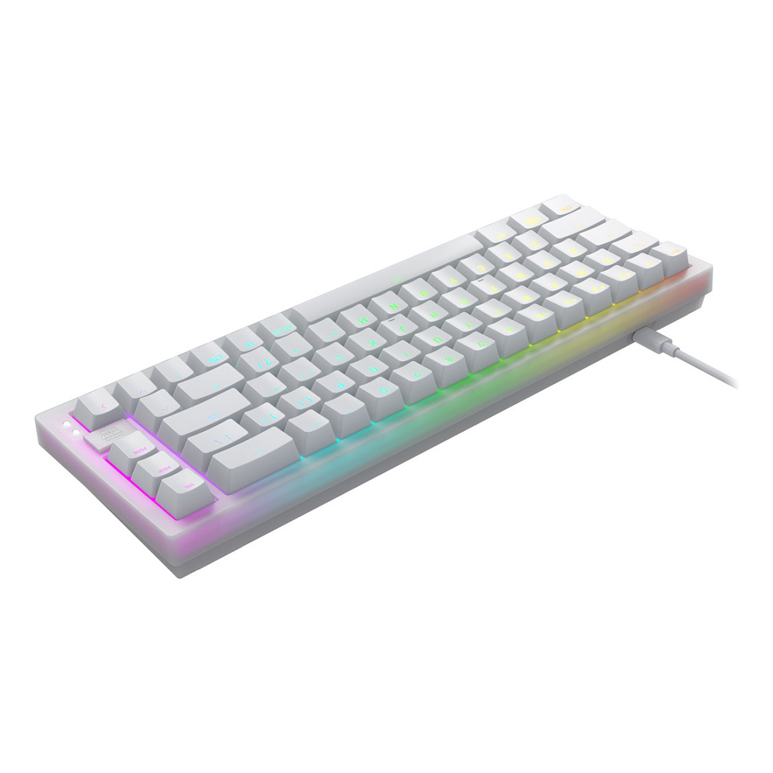 Tastierë Gaming CHERRY XTRFY K5V2 MX Red Wired / QWERTY - Bardhë - 3