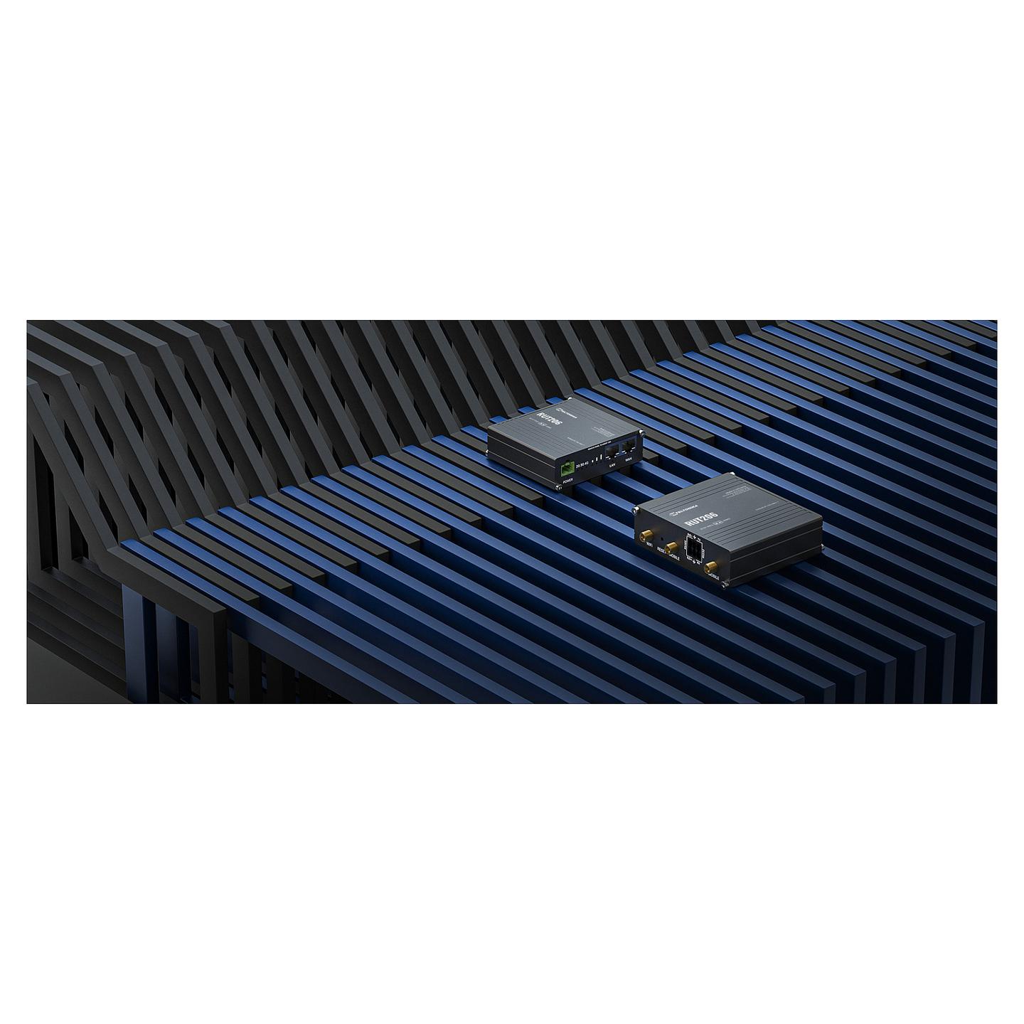 Teltonika, RUT206, Ruter Industrial, 4G LTE Cat 4, Wi-Fi 4, Dual SIM, RS232 + RS485, PoE Aktiv + Pasiv – Zezë - 8