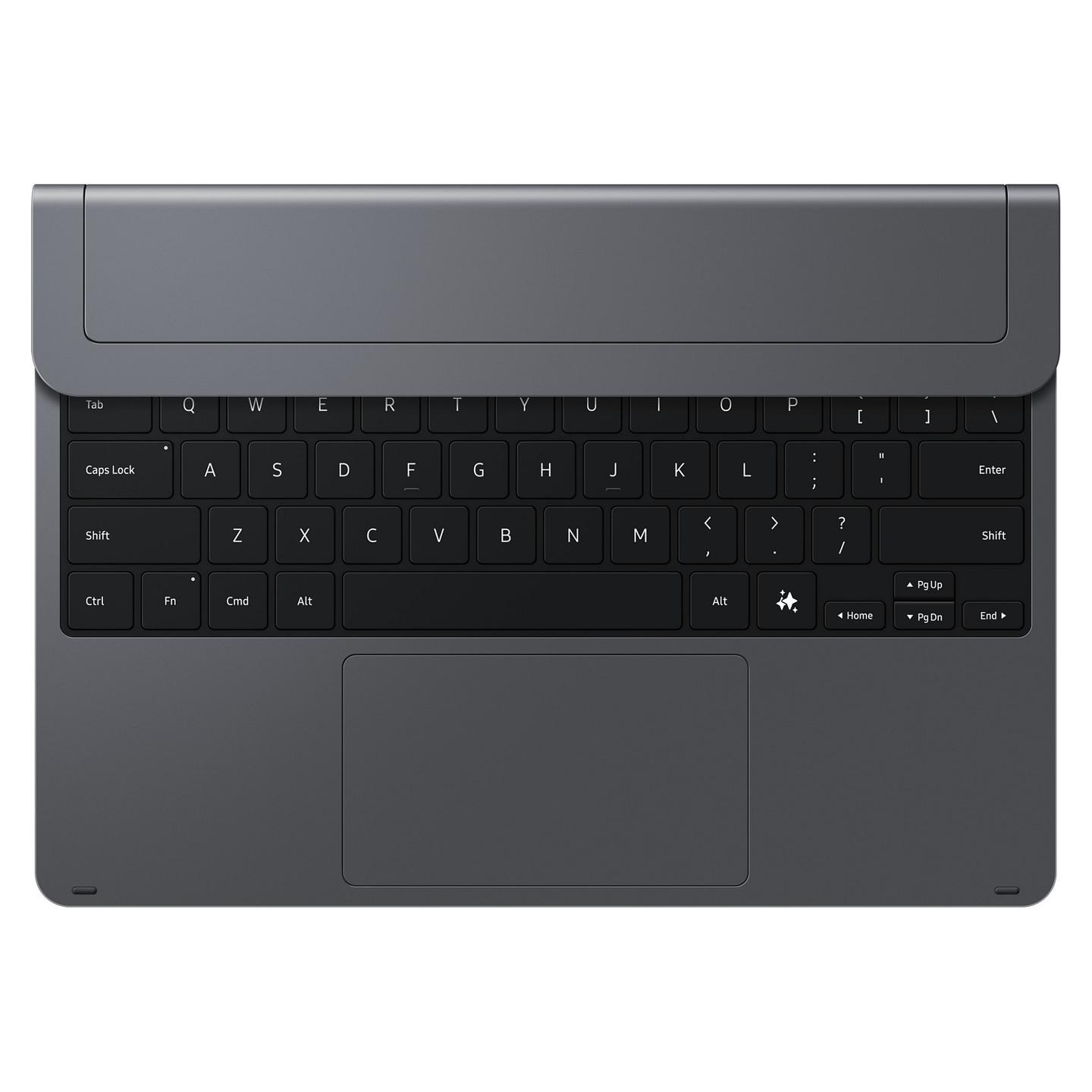 Case me Tastierë për Tablet Samsung Galaxy Tab S12+, Pro Keyboard - Zezë