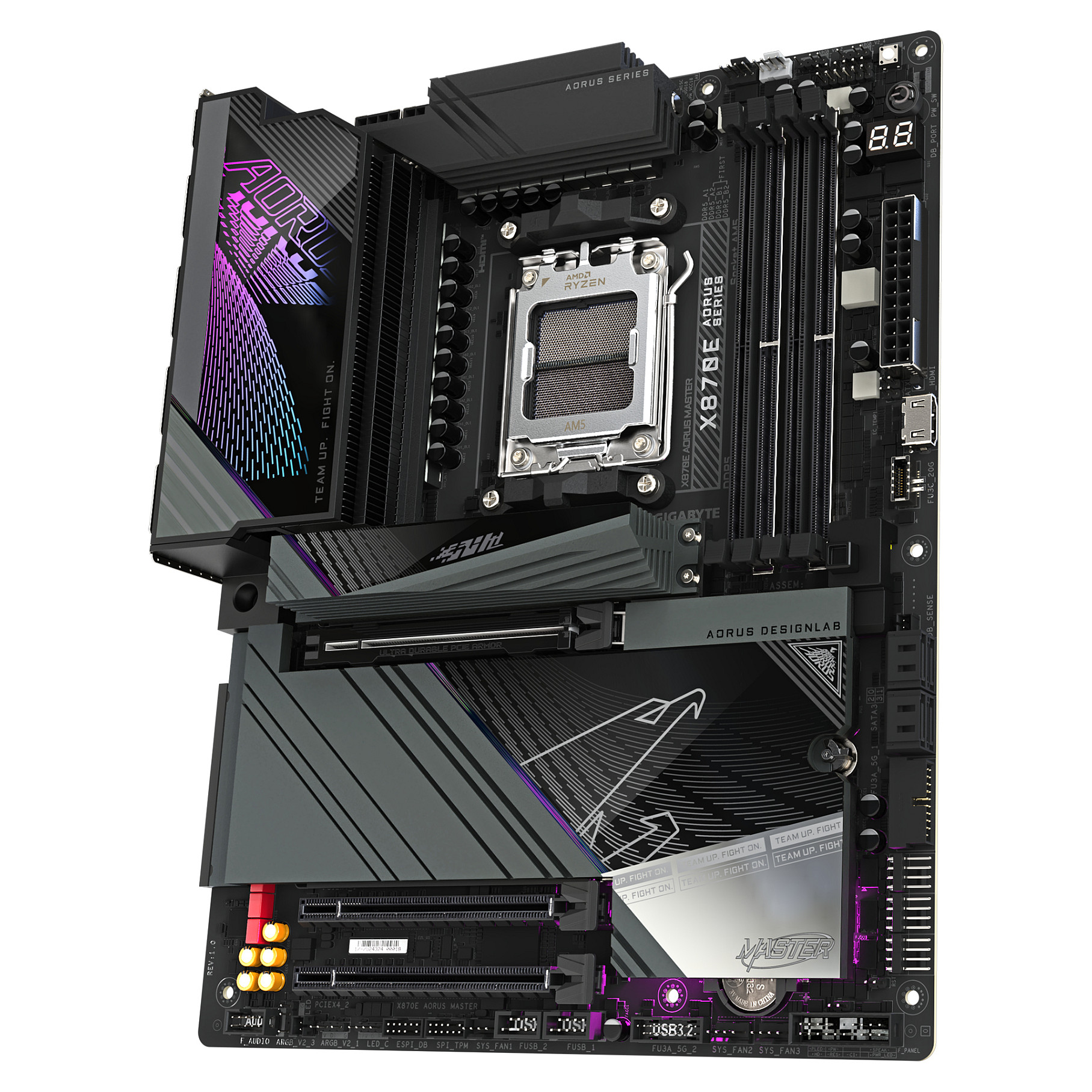 Kartelë grafike AMD GPU Gigabyte AM5 GA-X870E AORUS MASTER ATX - 4
