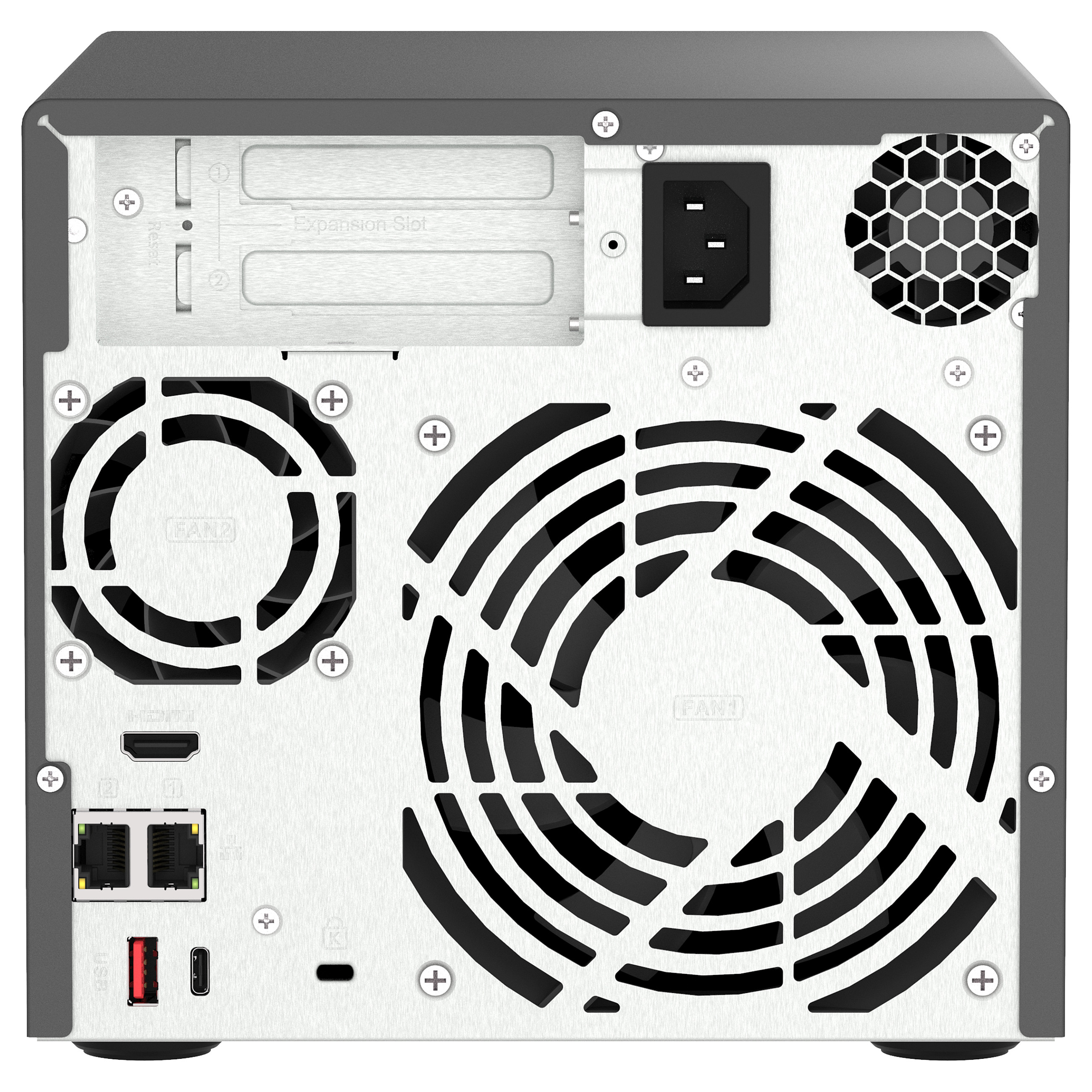 NAS QNAP TVS‑H474‑PT‑8G 4‑Bay QuTS hero / Intel Pentium Gold G7400 (up to 3.7GHz) / 8GB - 2