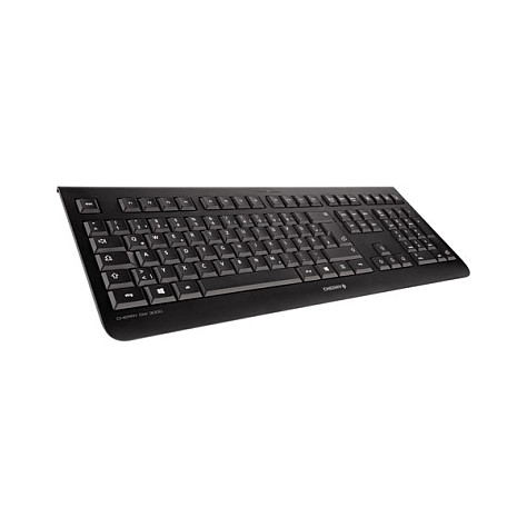 Set tastierë dhe maus me kabllo CHERRY DW 3000 / USB / AZERTY Francez / 1200 DPI / 3 butona - Zezë - 2