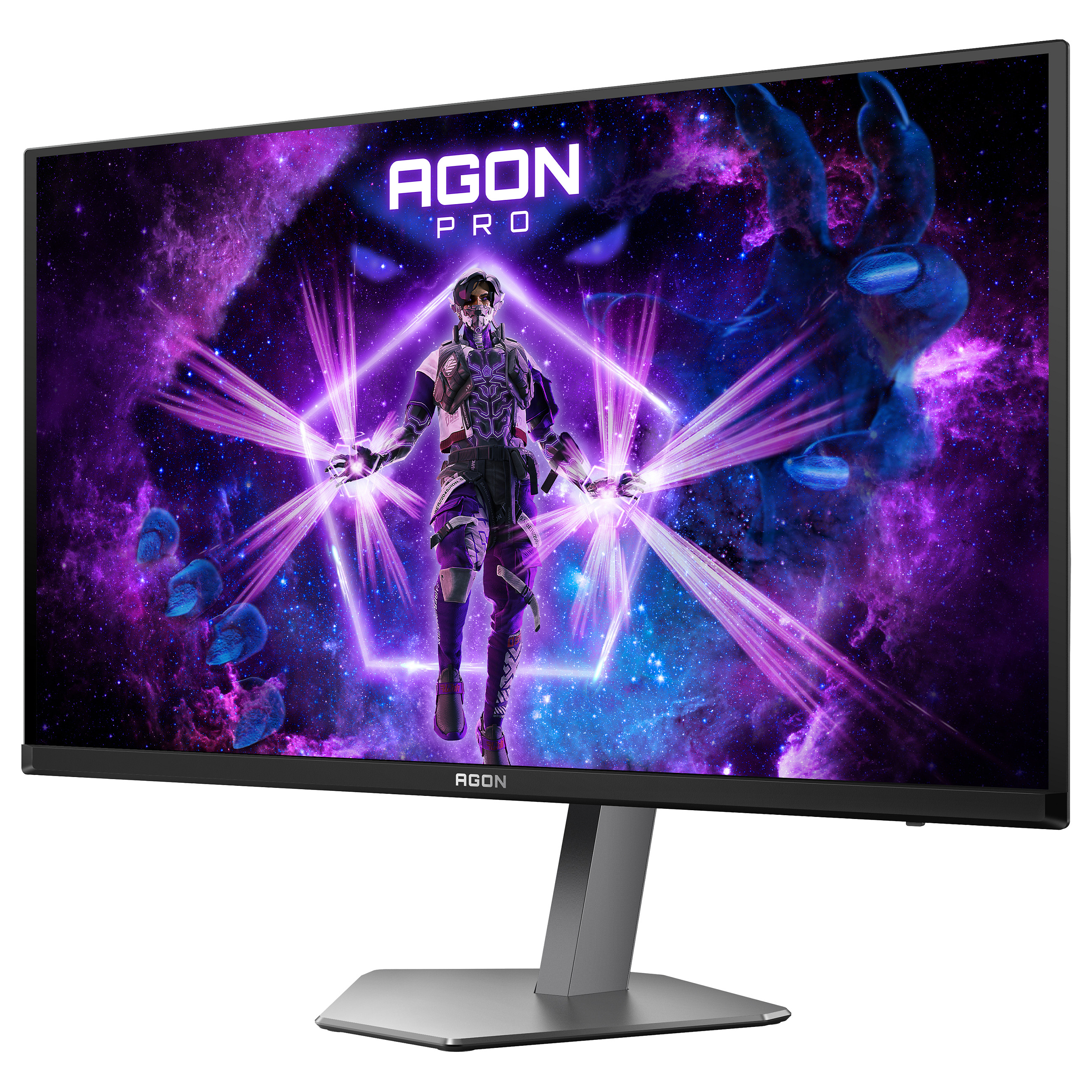 Monitor Gaming AOC AGON PRO AG276QKD2 / 26.5"/ Quad HD AG / QD-OLED / 500Hz / 0.03ms / USB + HDMI + DisplayPort + HDCP - Zezë/Gri - 6