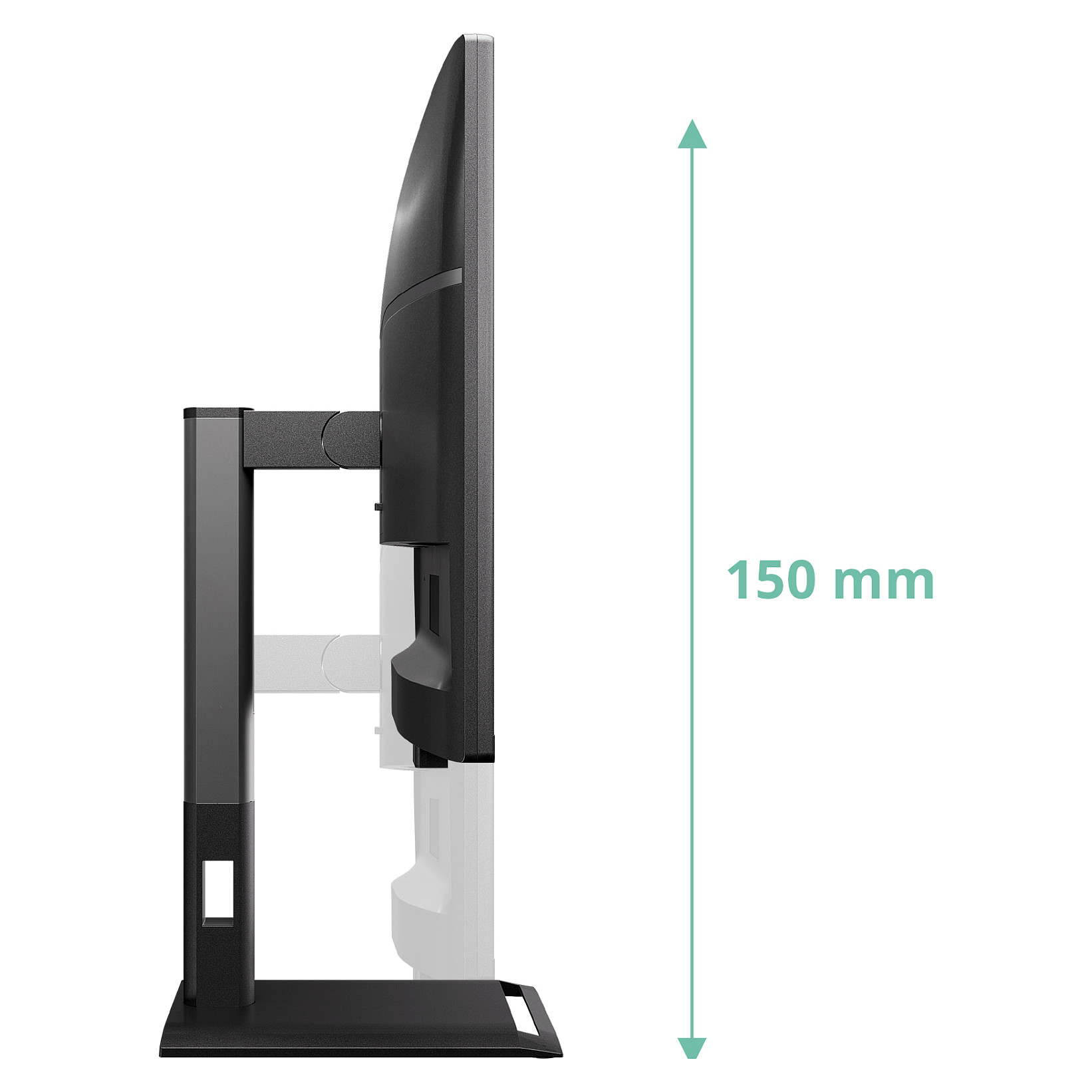 Monitor AOC Q27P4U / 27" / Wide Quad HD IPS / 120 Hz / 4ms / USB + USB-C + HDMI + DP - Zezë - 3