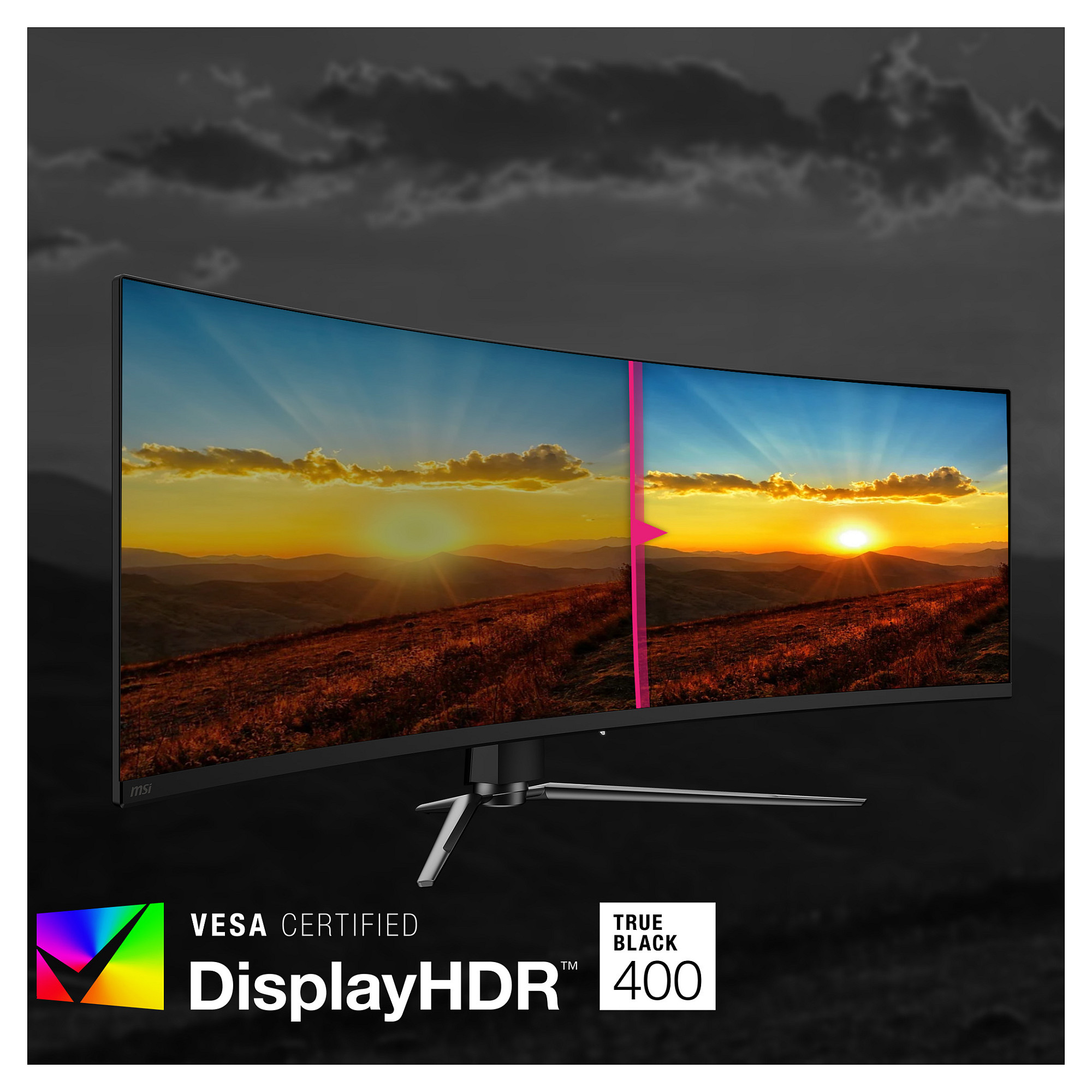 Monitor MSI MPG 491CQPDE / 49″  DQHD OLED Curved / 32:9 144Hz  0.03ms / HDMI 2.1 + DP + USB‑C / E zezë - 10