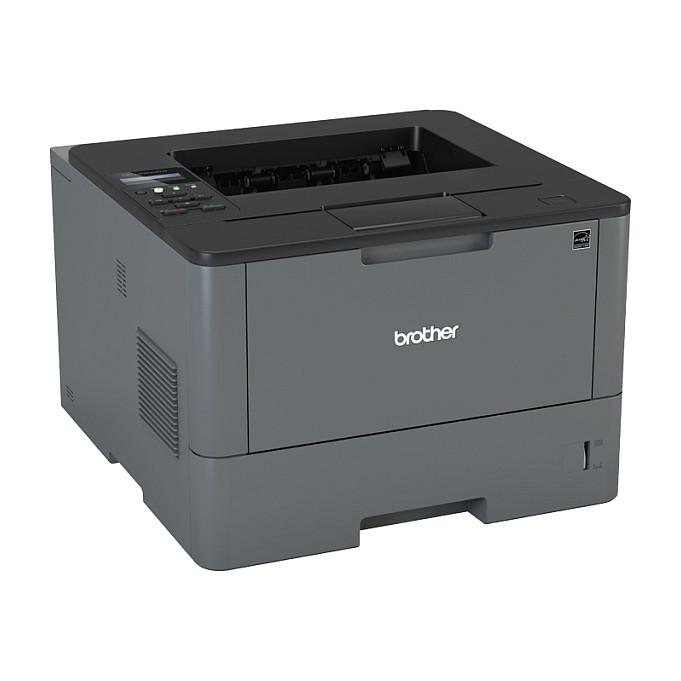 Printer Laser Brother HL-L5200DW, Monokrom, 1200 × 1200 dpi, 40 ppm, Duplex, USB, Ethernet, Wi-Fi - Zezë - 3