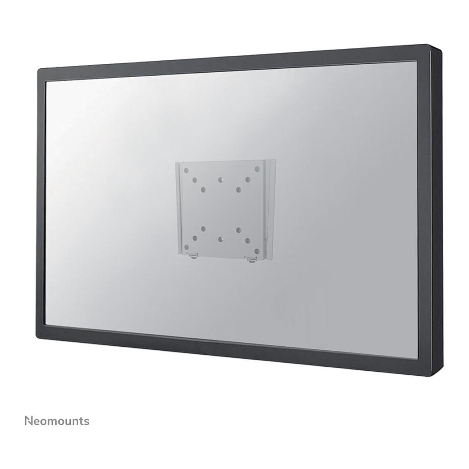 Mbajtëse për Monitor Neomounts FPMA-W25, Murale, 10–30", 30kg, VESA 50 × 50 / 75 × 75 / 100 × 100mm - Argjend