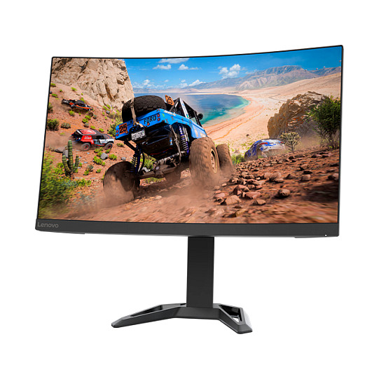 Monitor Gaming i lakuar Lenovo G27qc-30 / 27" Quad HD 165 Hz VA Curved / DisplayPort / e zezë - 2