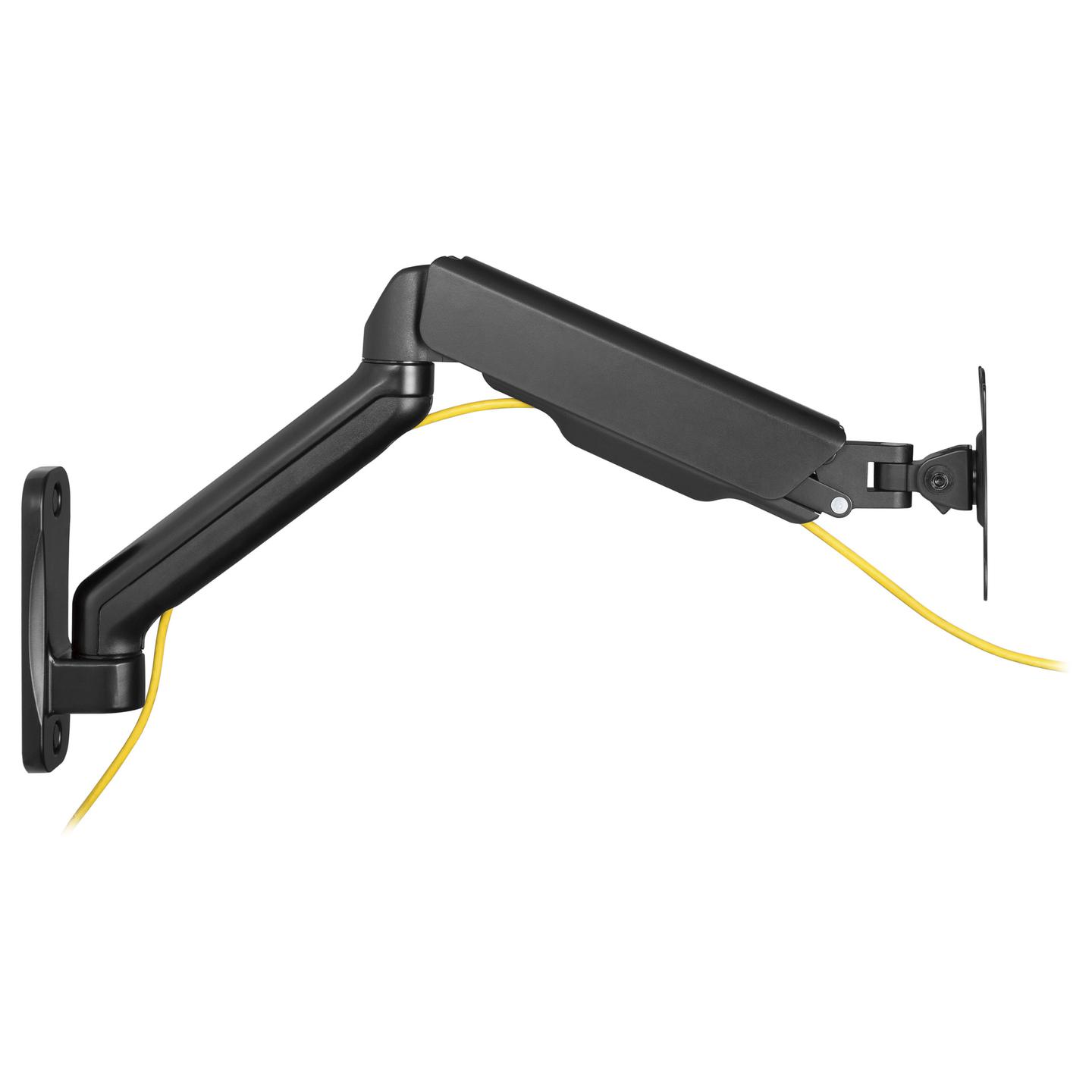 Mbajtëse për Monitor EQUIP 650137, 17"-32", VESA 75 × 75, 100 × 100mm, deri 9kg, montim në mur - Zezë - 3