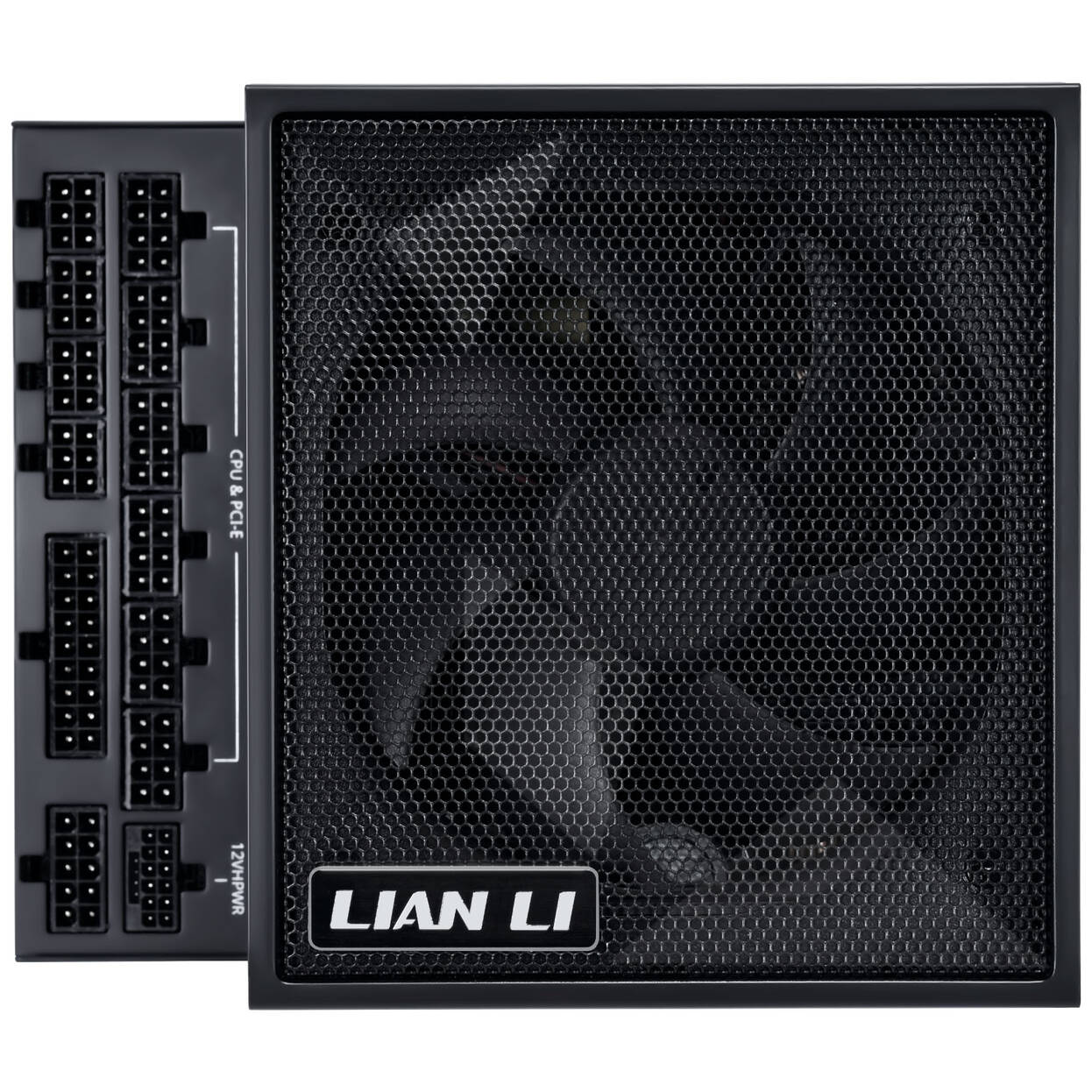 Furnizues Energjie Lian Li EDGE EG0850 / 850W / ATX 3.1 / 80 PLUS Platinum / Cybenetics Platinum / PPLP Platinum / PCIe 5.1 / Plotësisht Modular / L-Shape - Zezë - 1