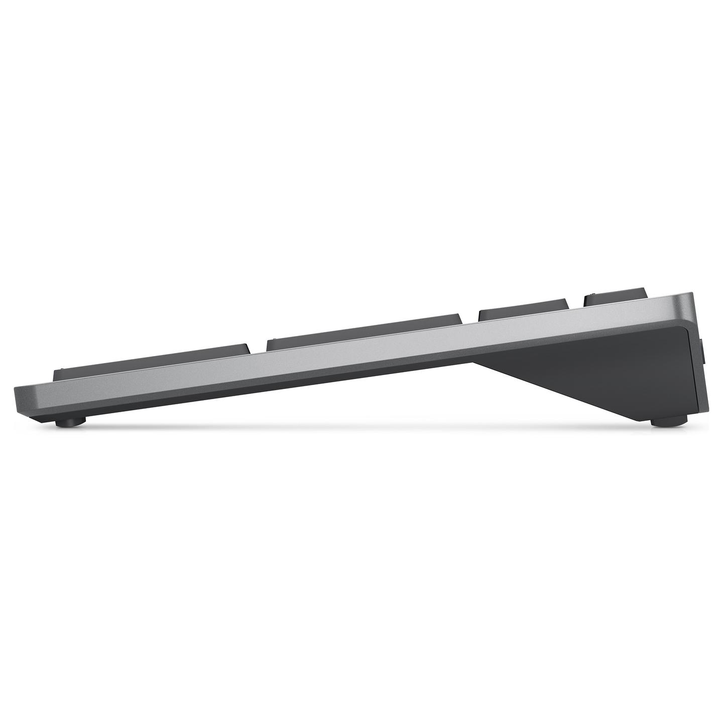 Combo (Tastierë & Maus) Dell Pro Plus Compact KM7120W, Full Size, QWERTY US International, RF Wireless + Bluetooth, Scissor, 7 Butona - Gri - 2