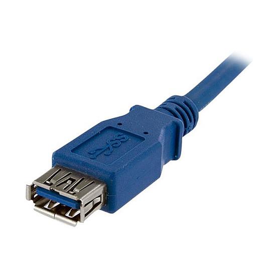 Kabllo zgjatuese StarTech.com USB3SEXT1M, USB-A mashkull në USB-A femër, USB 3.2 Gen 1, 5 Gbps, 1 m - Blu - 2