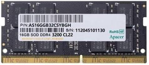 RAM Memorie DDR4 Apacer, 16GB, SO-DIMM, 3200MHz, CL22, 1.2V, 260-pin - Zezë