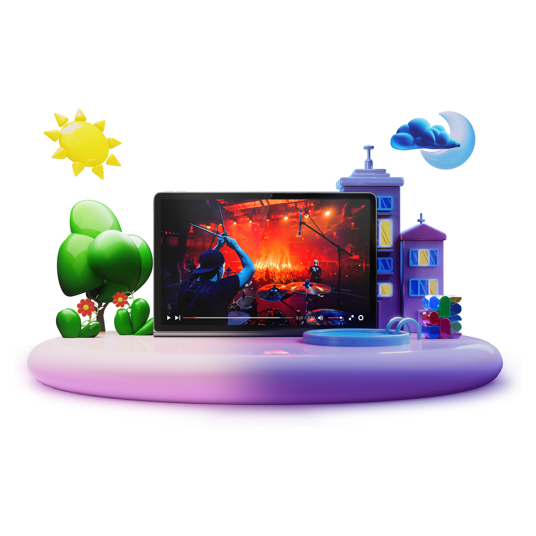 Tablet Lenovo Tab Plus / 11.5"/ 8GB / 128GB / Wi-Fi + Mbështjellës - Gri - 23