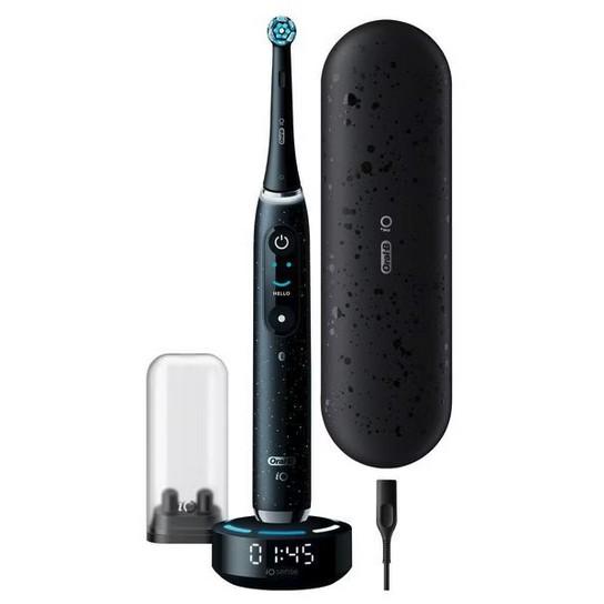 Furçë dhëmbësh elektrike Oral-B iO Series 10 / 7 Modalitete / iO Sense / Smart Pressure Sensor / OLED Display / Bluetooth – Zezë