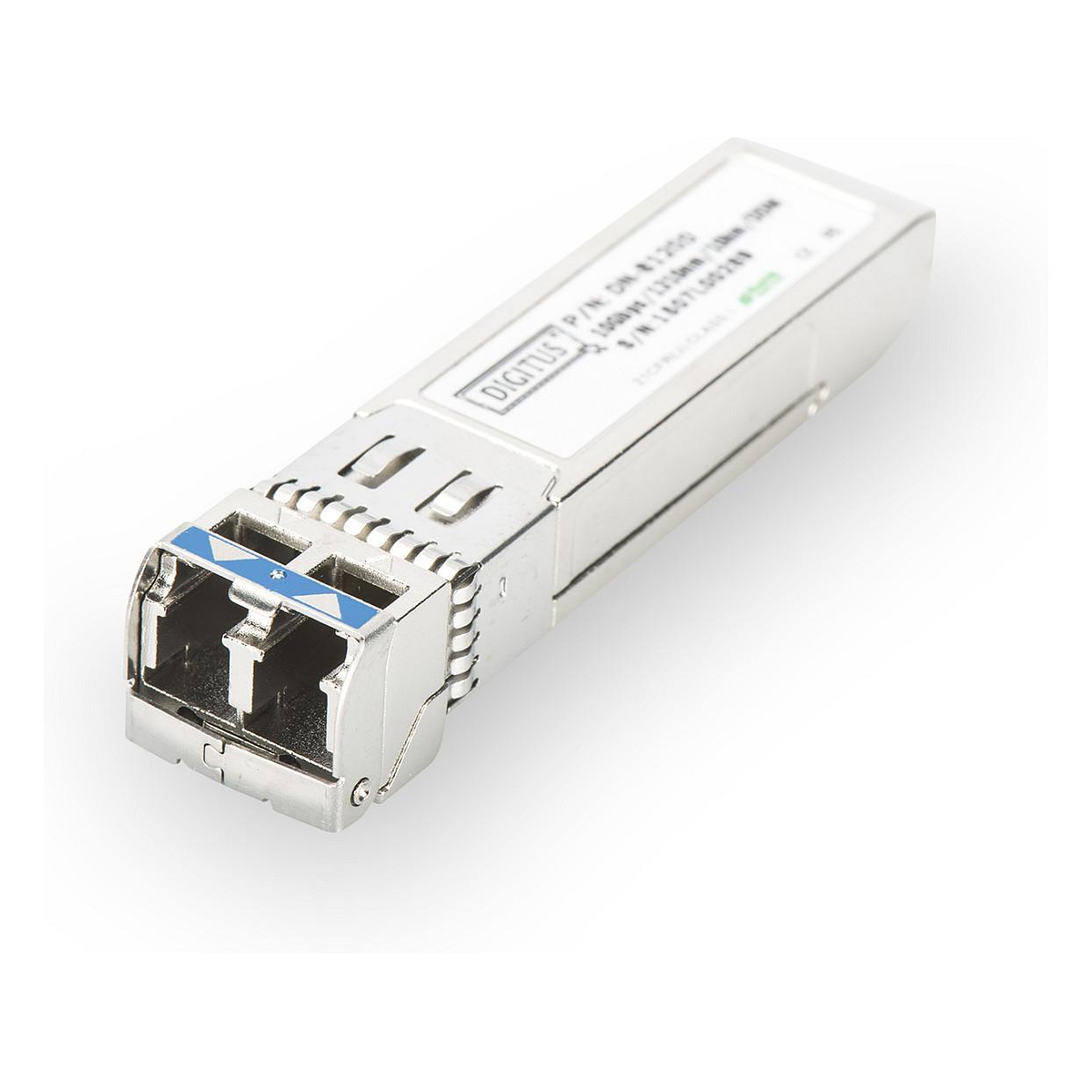 Modul Transceiver për Rrjet DIGITUS DN-81200 / SFP+ / 10Gbps / Multimode / LC Duplex / 850nm / 300m
