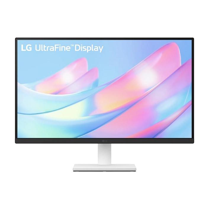 Monitor LG 27US500-W, 27", UHD 4K IPS, 60Hz, 5ms, 2xHDMI+DP - Bardhë/Zezë