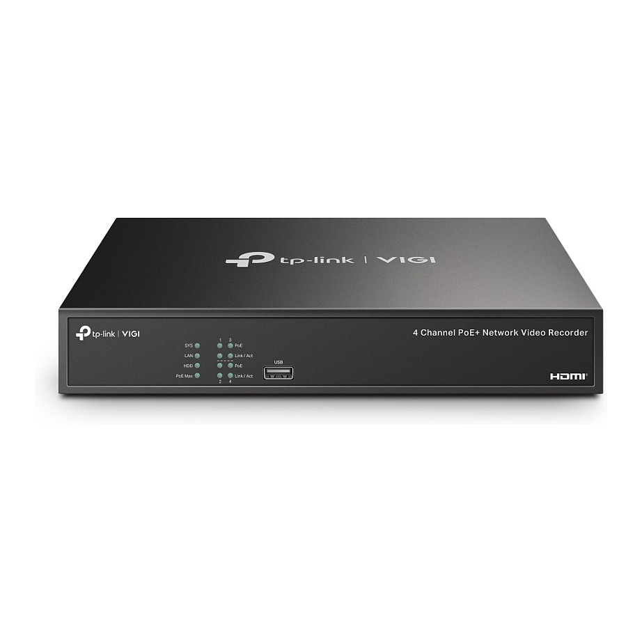 Video Recorder Rrjeti VIGI NVR1004H‑4P‑2TB / 4 Channel PoE - 2