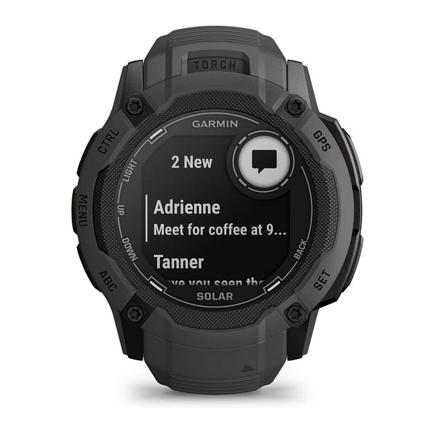 Orë e mençur Garmin Instinct 2X Solar 50mm- Zezë - 7