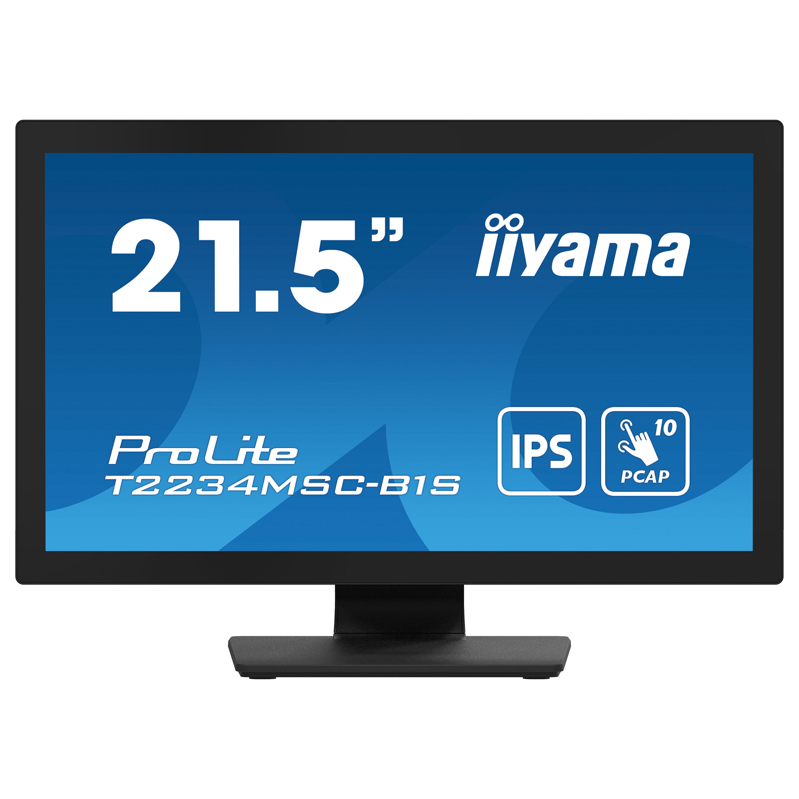 IIYAMA 54.6cm (21.5") T2234MSC-B1S 16:9 M-Touch HDMI+DP IPS retail - 2