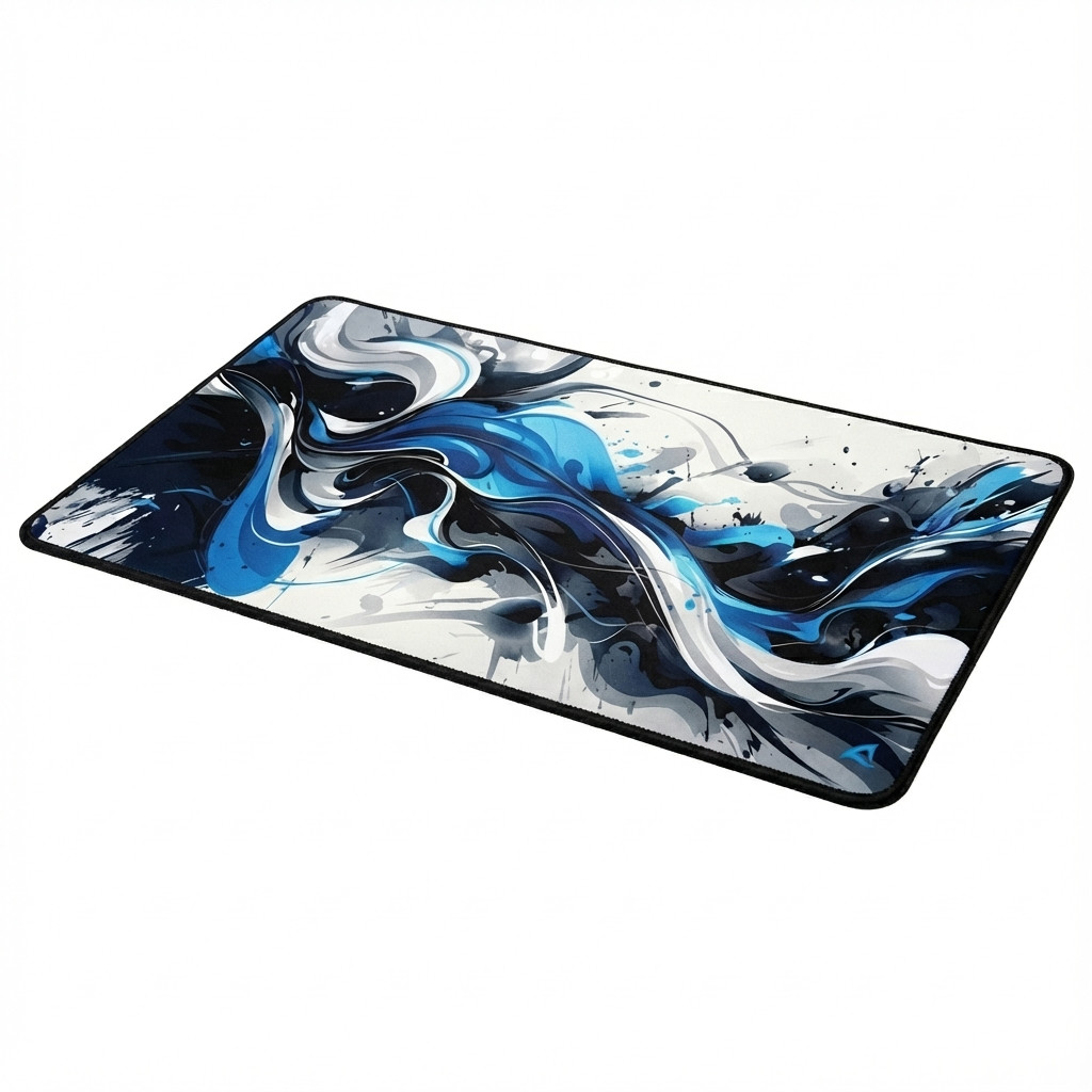 Mauspad Sharkoon SKILLER SGP35 D6 XXL / 900 x 400 x 3 mm – Blu/Zezë/Bardhë - 1
